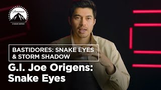 G.I. Joe Origens: Snake Eyes I Bastidores: Snake Eyes & Storm Shadow | Paramount Pictures Brasil